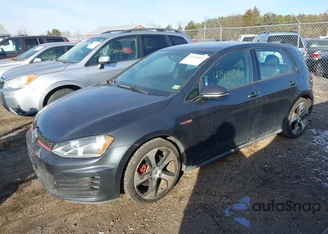 2015 Volkswagen Golf Gti 2.0T S 4-Door из США, поврежденный, VIN 3VW4T7AU8FM054166